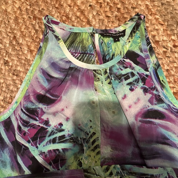 FLORAL MINI DRESS - Picture 2 of 2